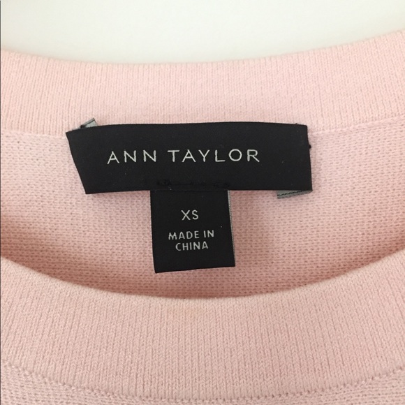 Ann Taylor knit pale pink top. Never worn - Picture 3 of 3